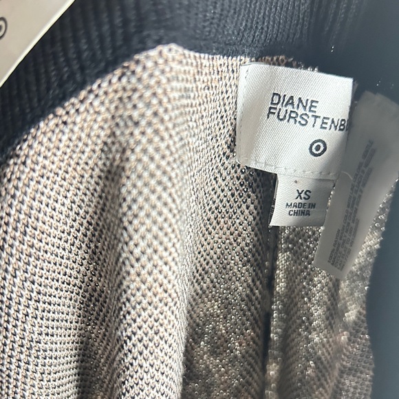 Diane Von Furstenburg | Target Poppy Flare Size XS Knit Pants Pull On New W/Tag - Picture 7 of 8